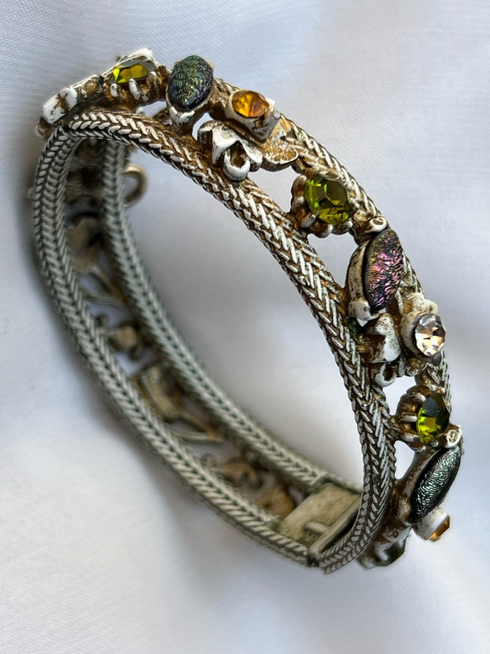 Vintage FLORENZA Clamper Bracelets
